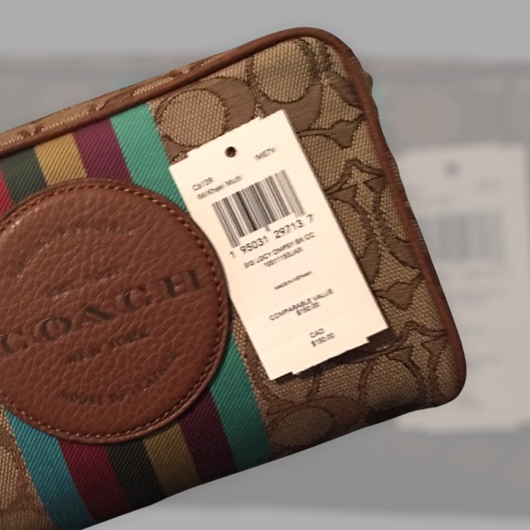 🛑BOGO FREE🆕COACH Dempsey Stripe w/Patch - Picture 7 of 8